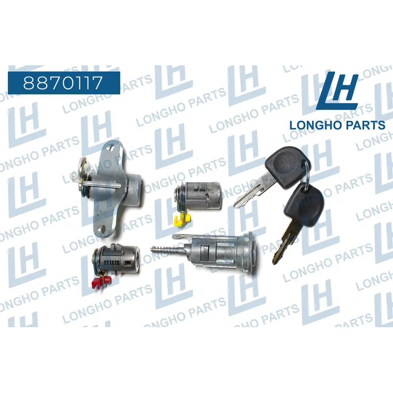Набор ключей с личинками , Daewoo Chevrolet Matiz II 96611858(LONGHO) LONGHO 8870117