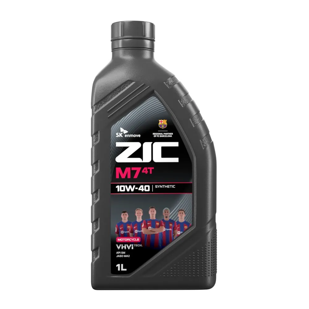 Масло моторное ZIC M7 4T 10W-40 синтетическое 1 л 132027