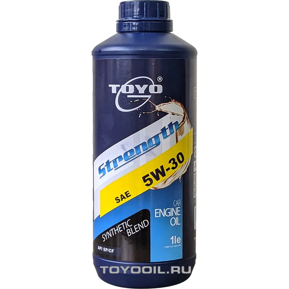 Масло моторное TOYO-G Strength 5W-30 синтетическое 1 л 9555131400799