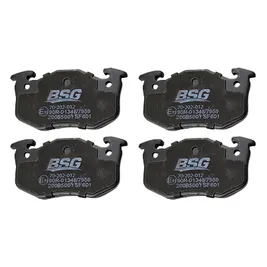 Тормозные колодки - задние (диск) 106/205GTI/206/SAXO/XSARA 97- BSG BSG 70-200-015