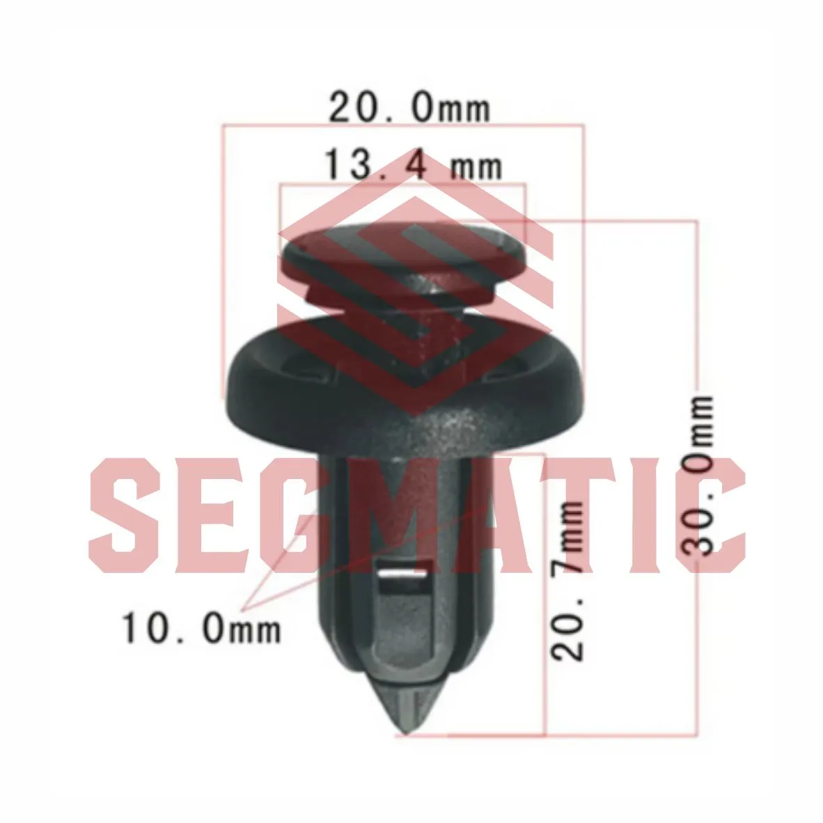 Клипса пластмассовая HONDA SEGMATIC SG70203016