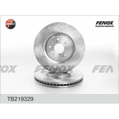 Диск тормозной передний HONDA ACCORD,2.4, 08- 320X47X5; FENOX TB219329