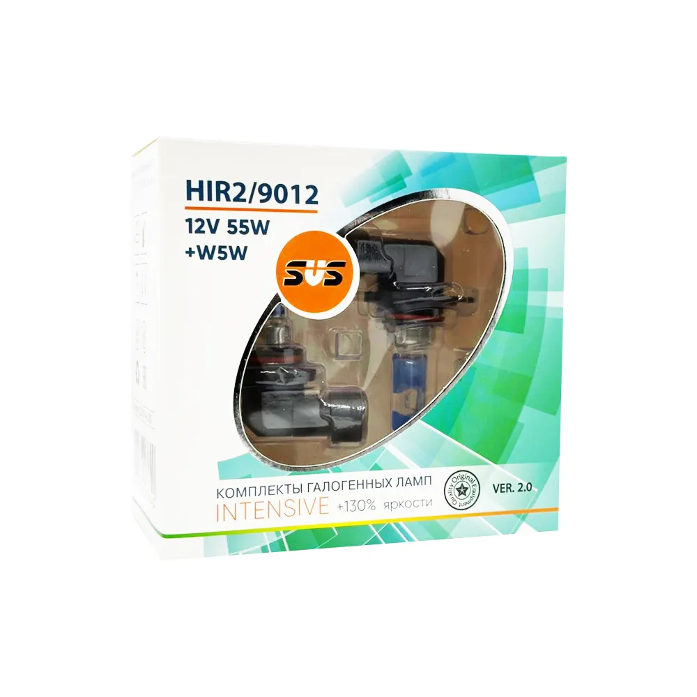 Лампа 12V HIR2 55W 1500lm PX22d 3800K SVS Intensive 2 шт. DUOBOX 0200144000