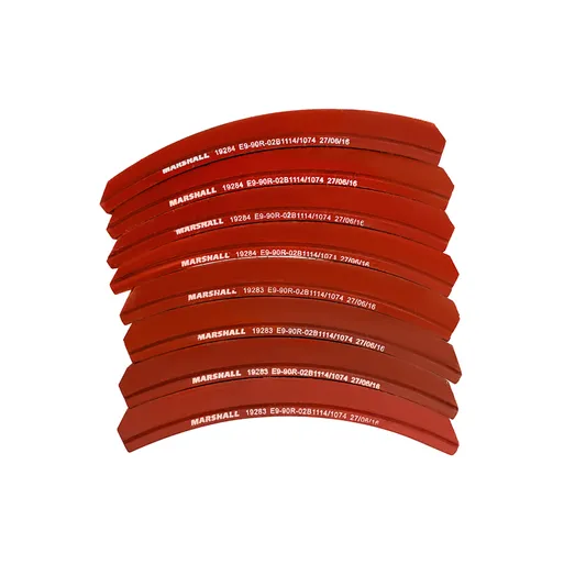 Накладки торм. компл. (2 рем.) (с заклеп.) WVA 19283, 19284 Marshall M2192832