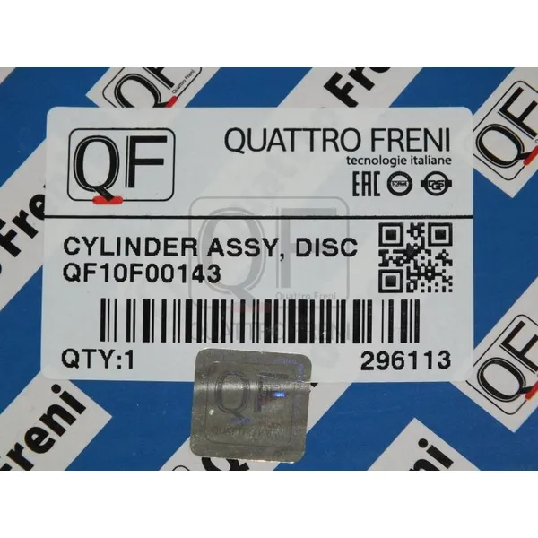 Суппорт тормозной FR RH QUATTRO FRENI QF10F00143
