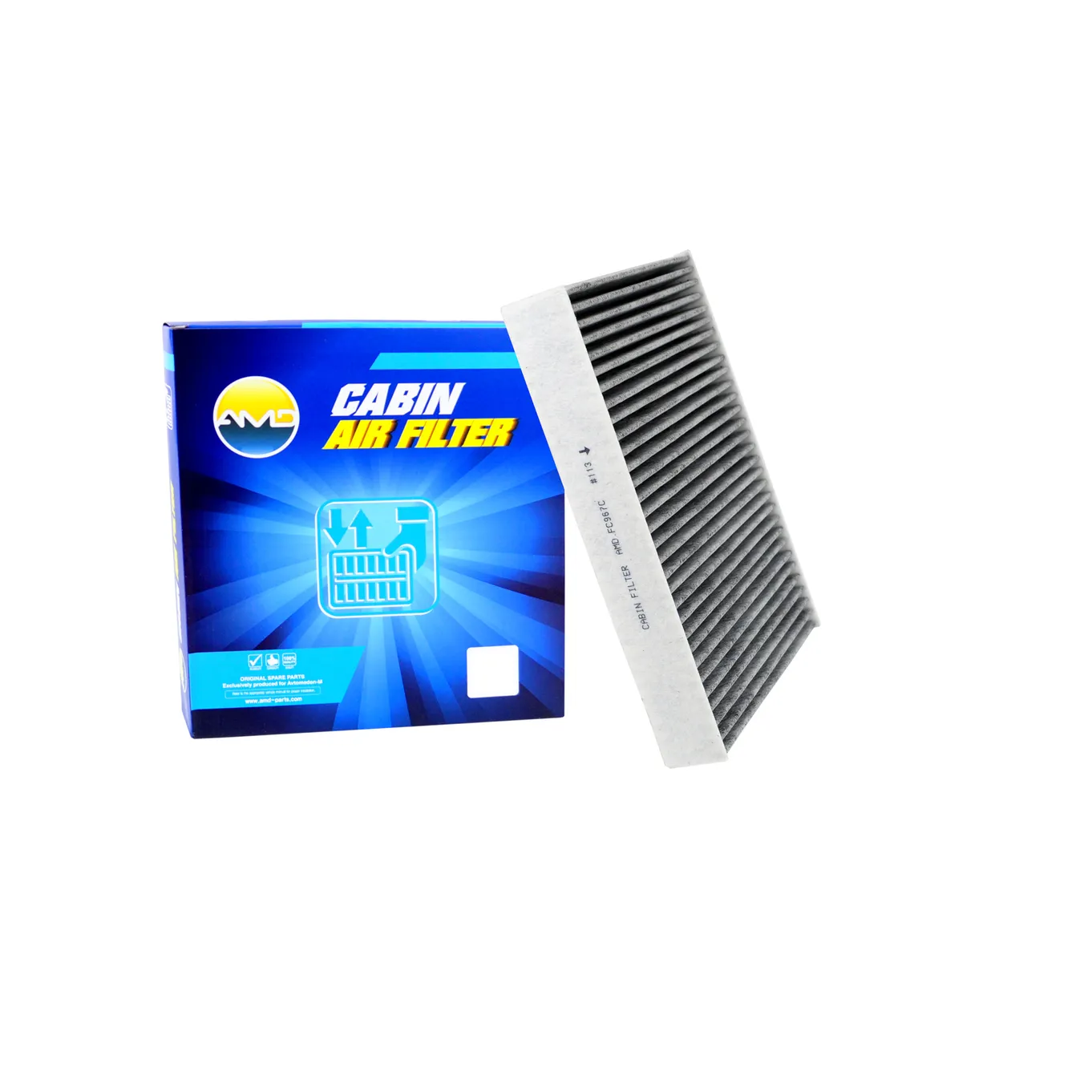 Фильтр салонный 272778980R/AMD.FC967C (угольный) AMD AMD AMD.FC967C