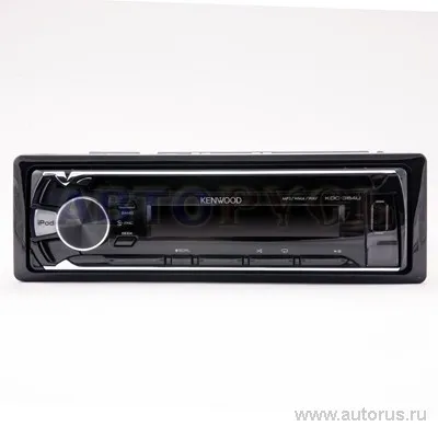 Проигрыватель CD,MP3 KENWOOD KDC-364U, 4x50вт, USB
