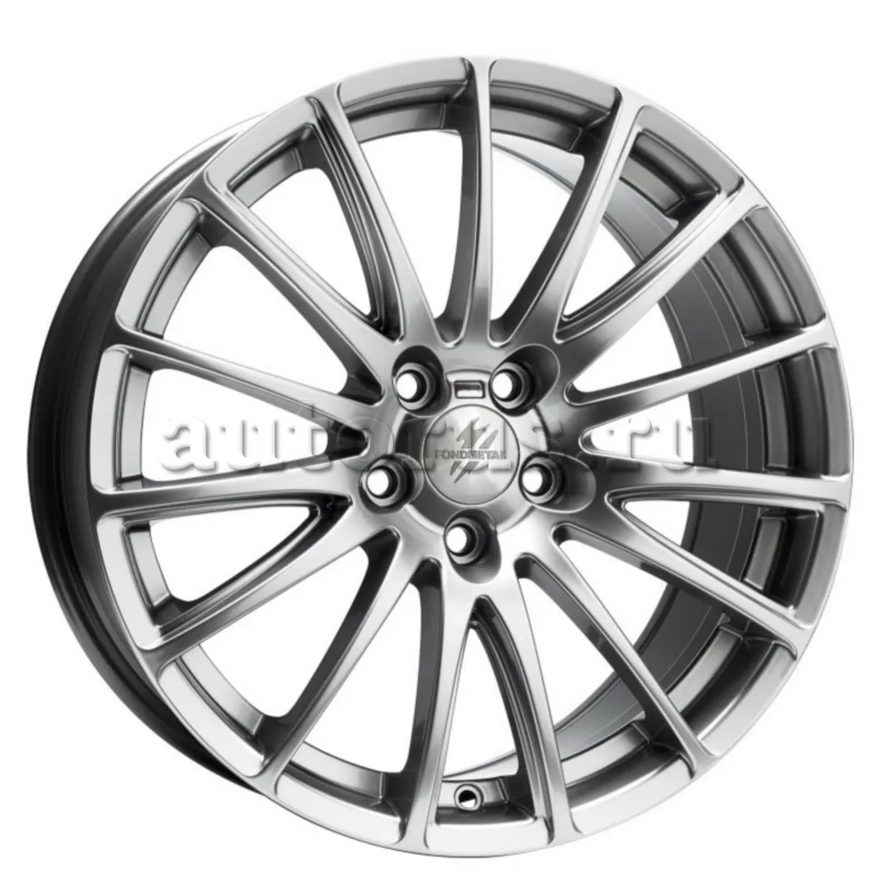 Диск литой R16 7J 5x114.3/67.2 ET42 FONDMETAL 7800 Shiny Silver 78007016425114ZGB0