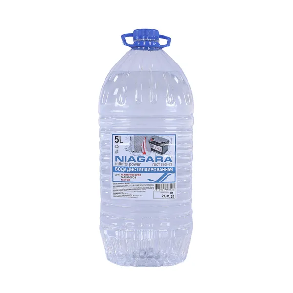 Вода дистиллированная 5L NIAGARA 001012000010