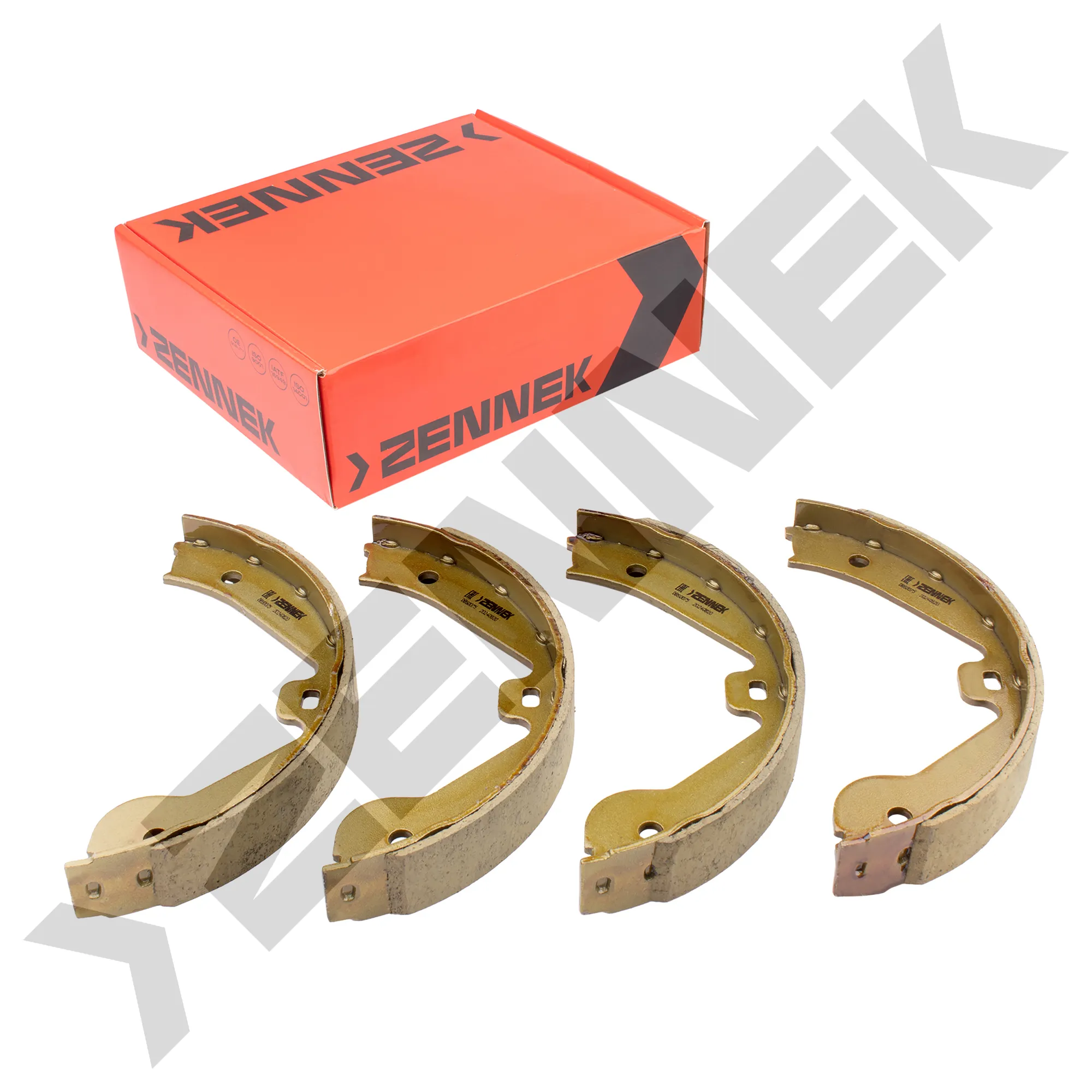 Колодки тормозные барабанные LAND ROVER DISCOVERY04-09, LAND ROVER RANGE ROVER02-12 ZENNEK DBS0075