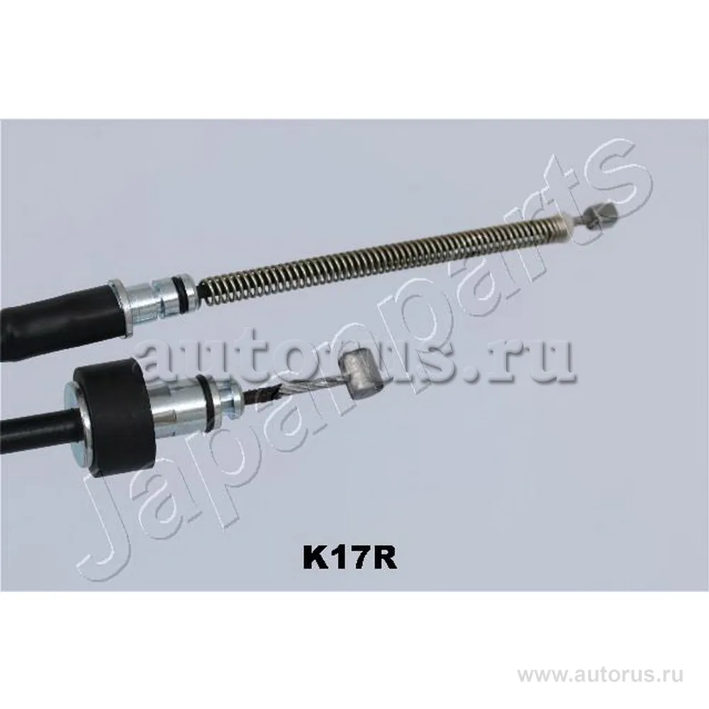 Трос ручного тормоза KIA PICANTO 04- 1488 мм прав.(бараб.тор.) JAPANPARTS BCK17R