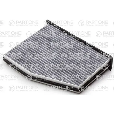 Фильтр салона with active carbon, AUDI A3 03>, A4 07>, SEAT ALT PART-ONE 1CF001