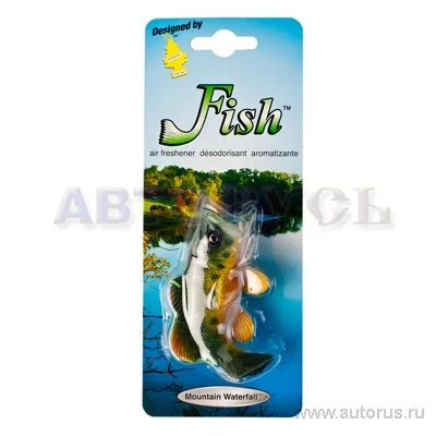 Ароматизатор Окунь, Золотая рыбка пропитанный 3D Car-Freshner VSK-00037393