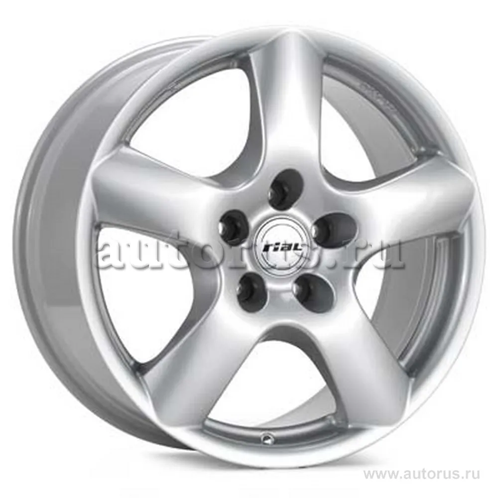 Диск литой R15 6.5J 5x108/70.1 ET45 Rial Oslo Polar Silver OS65545B51