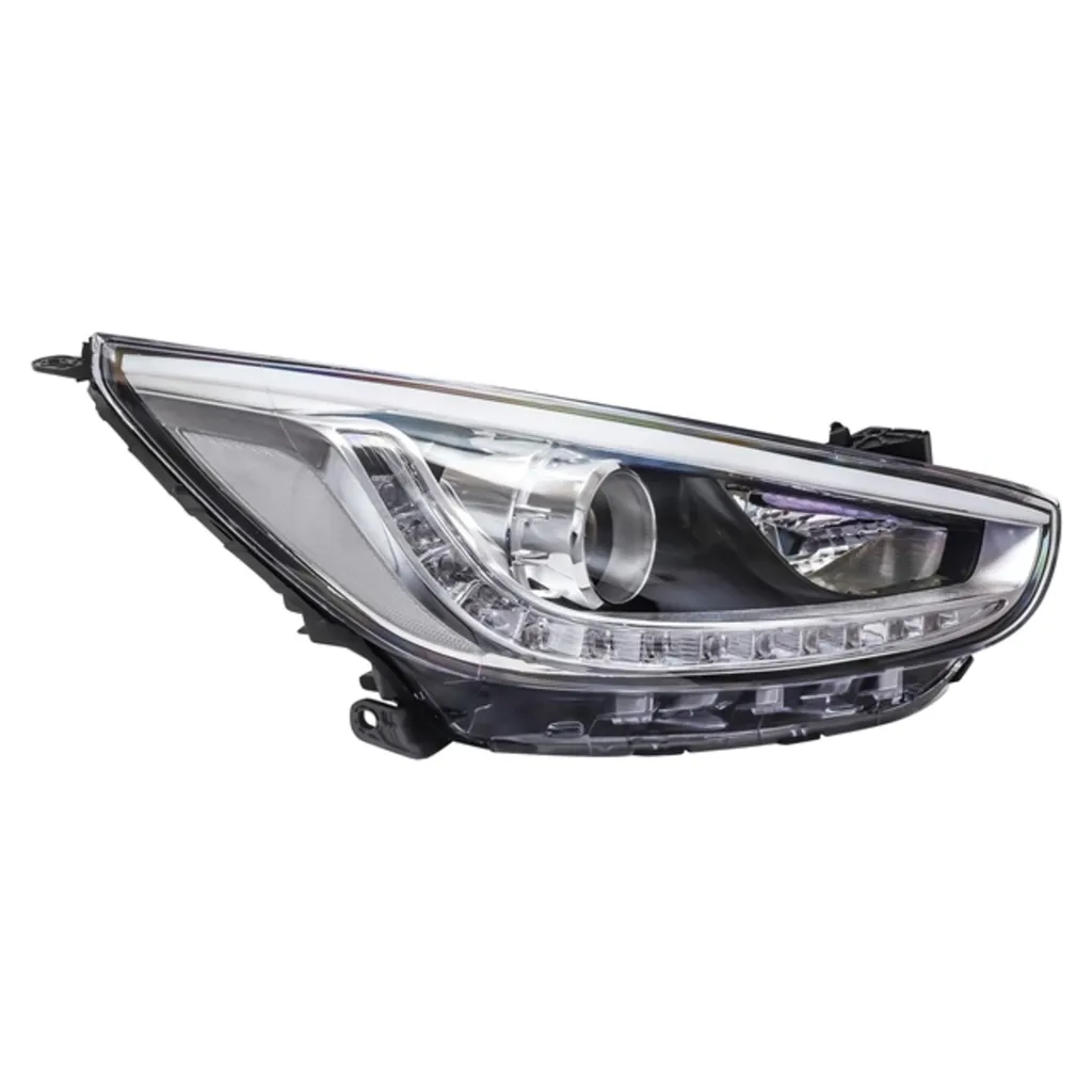 Фара c LED полосой правая SOLARIS 2010-2014