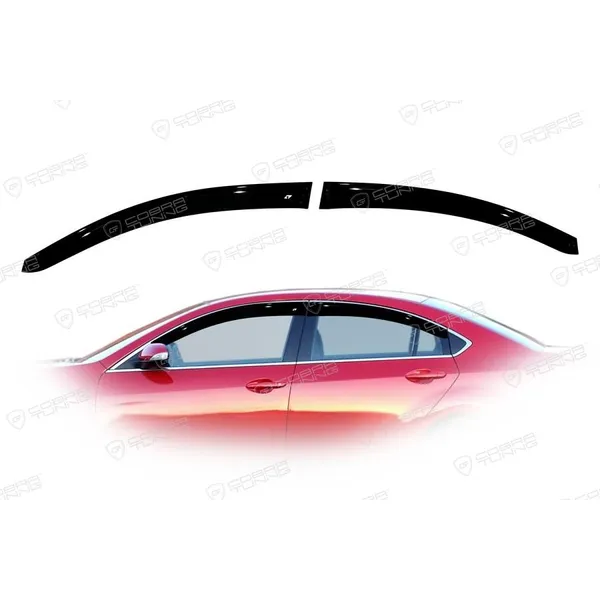 Дефлектора на окна Mazda 6 II Sd 2007-2012EuroStandard деф.окон Cobra Tuning ME20707