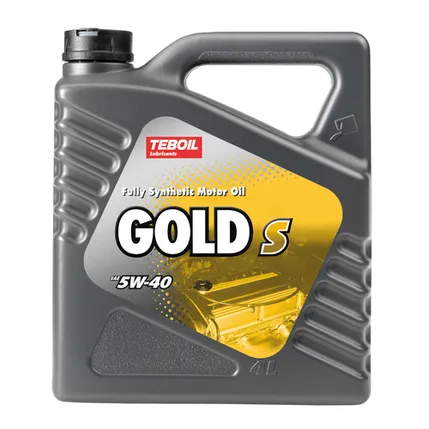 Масло моторное TEBOIL GOLD S 5W-40 синтетическое 4 л 19025