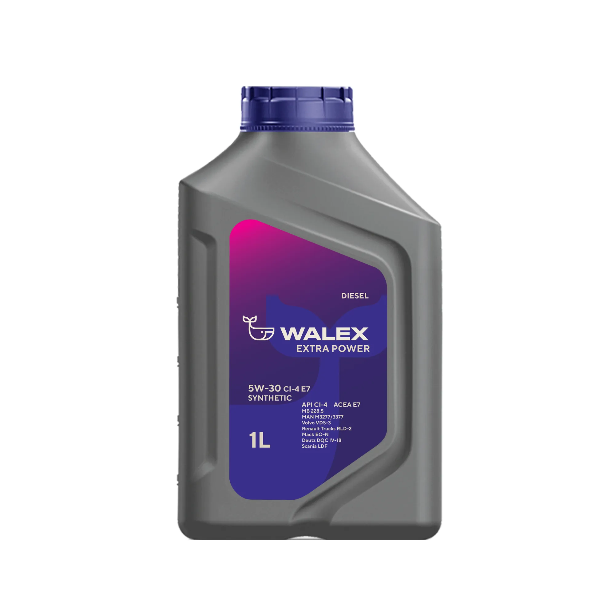 Масло моторное Walex Extra Power 5W-30 синтетическое 1 л WEP014001