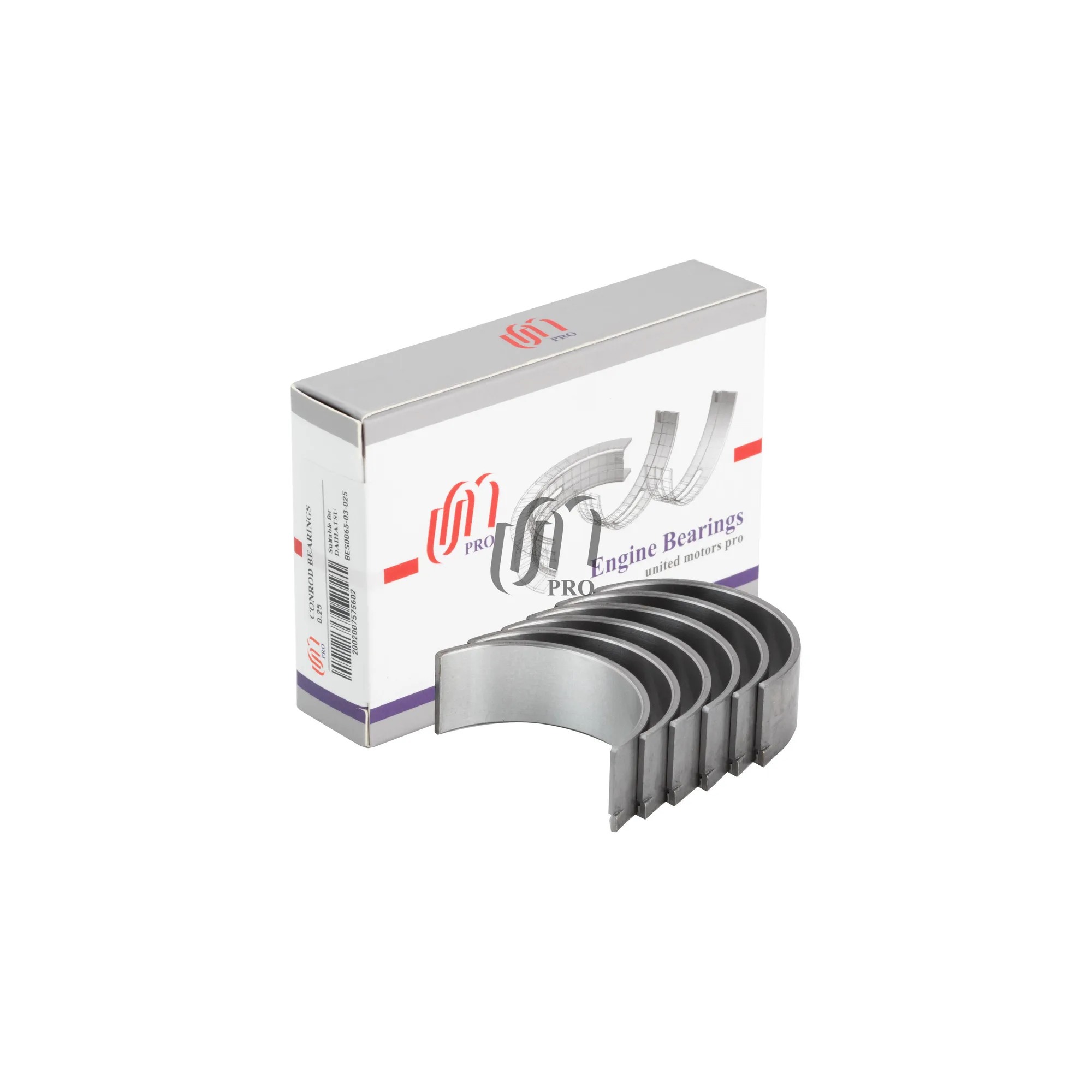 Вкладыши шатунные 0.25 DAIHATSU ED EJ UM UNITED MOTORS UMPRO BES006503025