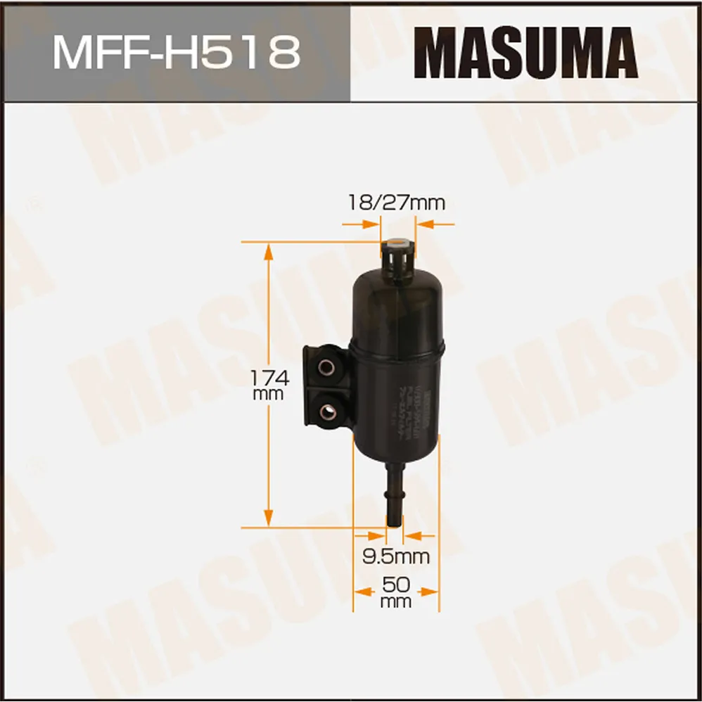 Фильтр топливный HONDA ACCORD MASUMA MFF-H518