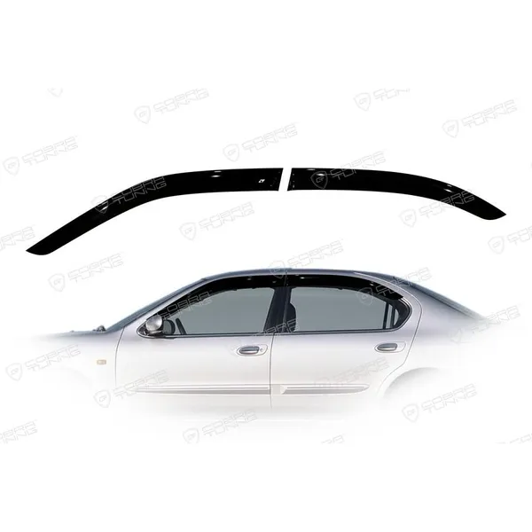 Дефлектора на окна Nissan Maxima V (A33) 2000-2008/Cefiro (A33) 1998–2003EuroStandard деф.окон Cobra Tuning NE14100