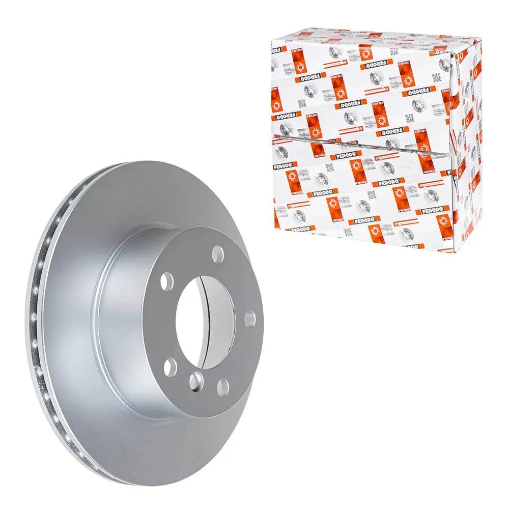 Диск тормозной передний BMW 1-SERIE (E81/F20) 1.6/1.8L,1.6D/1.8D ALL 05-> FERODO DDF1228