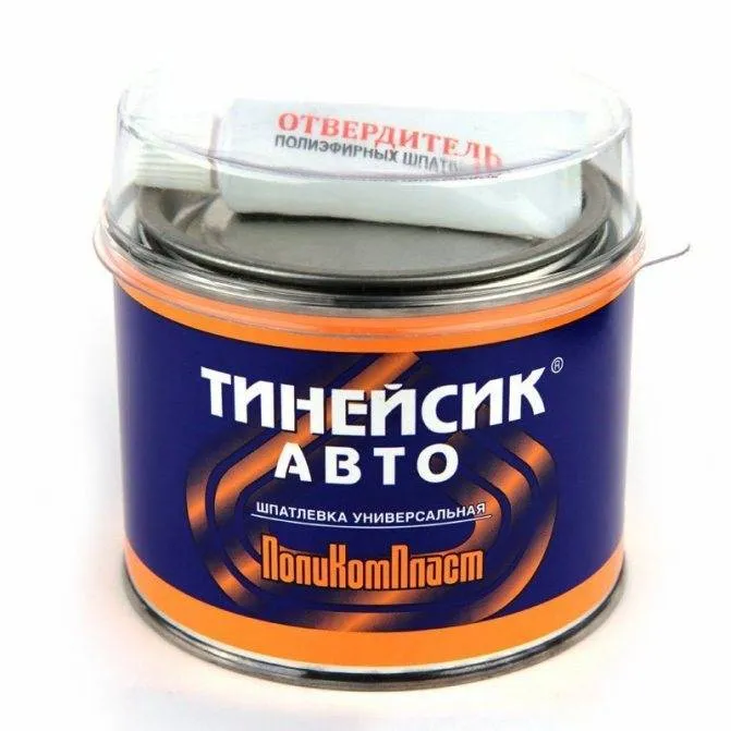 Шпатлевка ТИНЕЙСИК 0,9кг. ПолиКомПласт PT180189