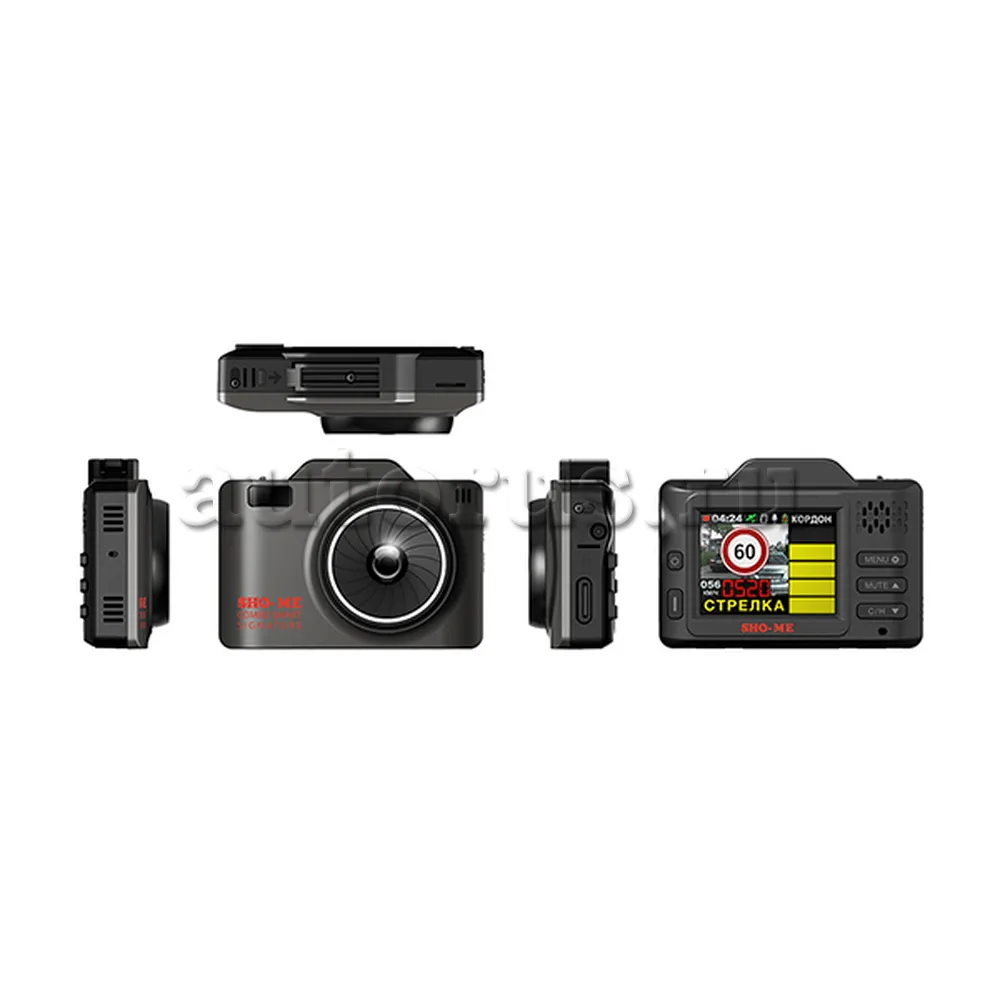 Антирадар с видеорегистратором SHO-ME COMBO SMART SIGNATURE с GPS/GLONASS модулем