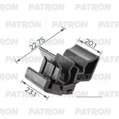 Клипса пластмассовая Клипса крепление Tesla PATRON P37-3829