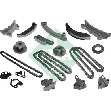 Ремкомплект ГРМ [3 цепи,3 натяжителя,3 шестерни,6 успокоителей] INA 559006410