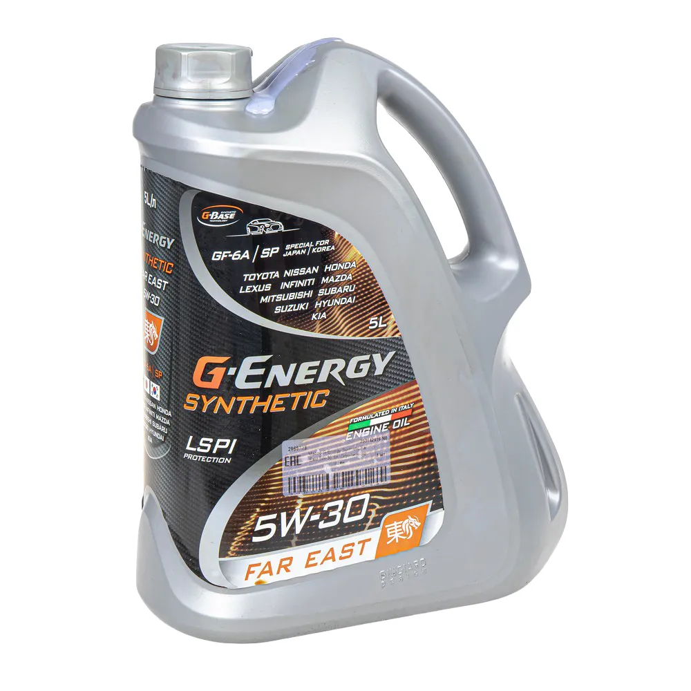Масло моторное G-Energy Synthetic Far East 5W-30 синтетическое 5 л УЦЕНКА! 253142416-N0