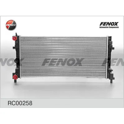 Радиатор охлаждения Audi A1 1.6TDI 10-, VW Polo 1.2-1.6, 1.2TDI 09-, P FENOX RC00258