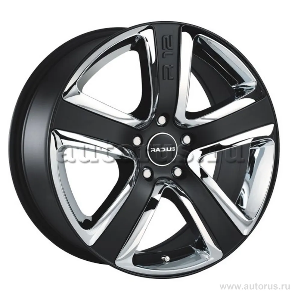 Диск литой R20 9J 5x120/72.5 ET45 RADIUS RS012 Matt Black RS0129020AA5NI45NB