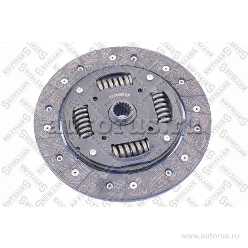 Диск сцепления Ford Escort/Fiesta/Orion 1.0-1.4i 89>/1.6D 84-90 STELLOX 07-00034-SX