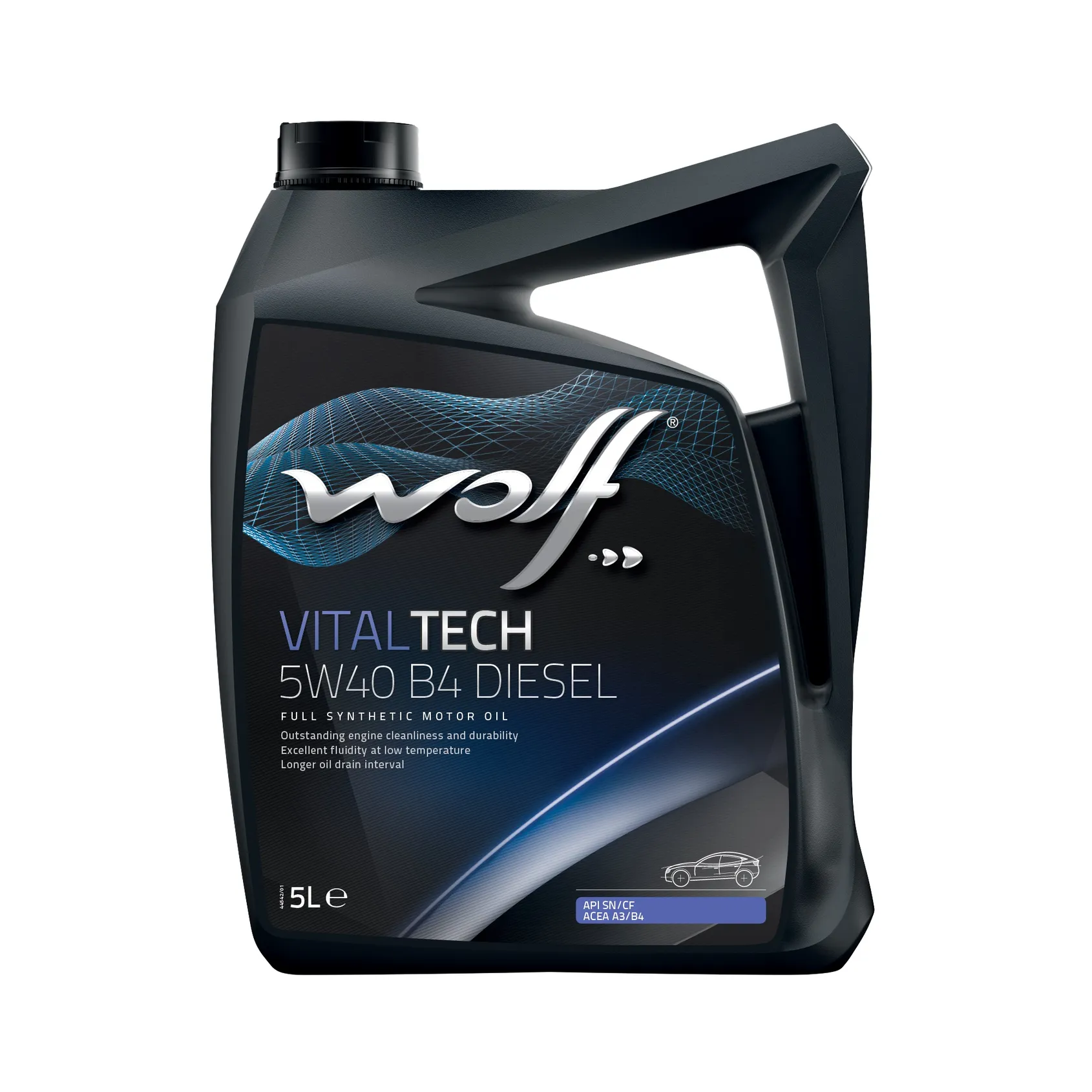 Масло моторное Wolf Oil VITALTECH B4 DIESEL 5W-40 5 л 1042635
