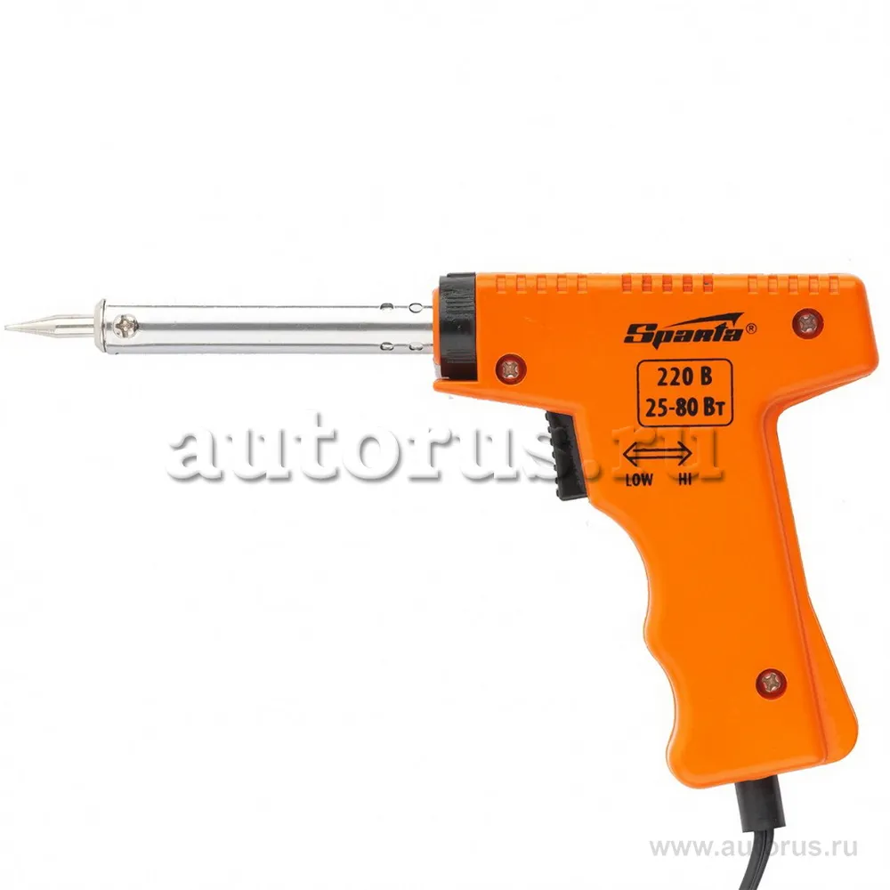 Паяльник-пистолет с регулировкой мощности 25-80 Вт, 220 В Sparta 913065 SPARTA 913065