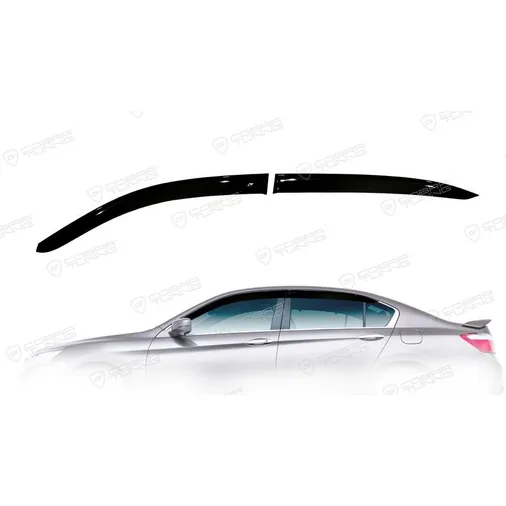 Дефлектора на окна Honda Accord IX Sd 2012EuroStandard деф.окон Cobra Tuning HE12712