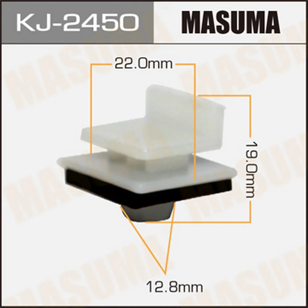 Клипса универс. 2450-KJ [уп.50] MASUMA KJ-2450
