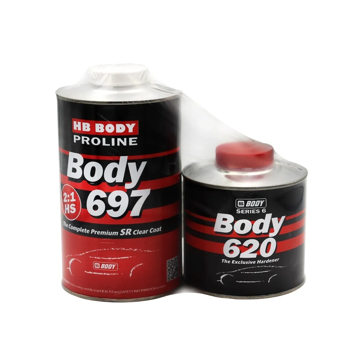 Лак BODY 697 2:1 (1л) + Отвердитель BODY 620 (0,5л) КОМПЛЕКТ BODY 6970006201