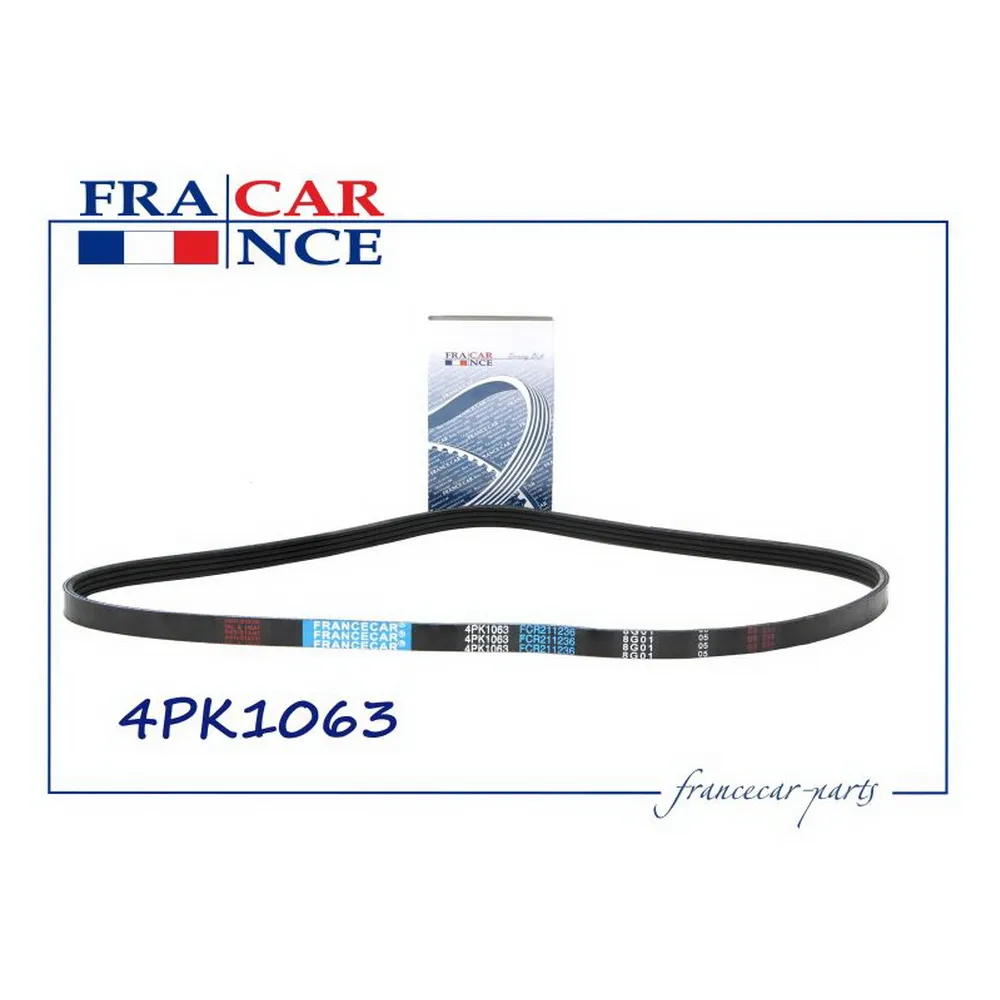 Ремень поликлиновый 7700854326 4PK1063 FCR211236 FRANCECAR