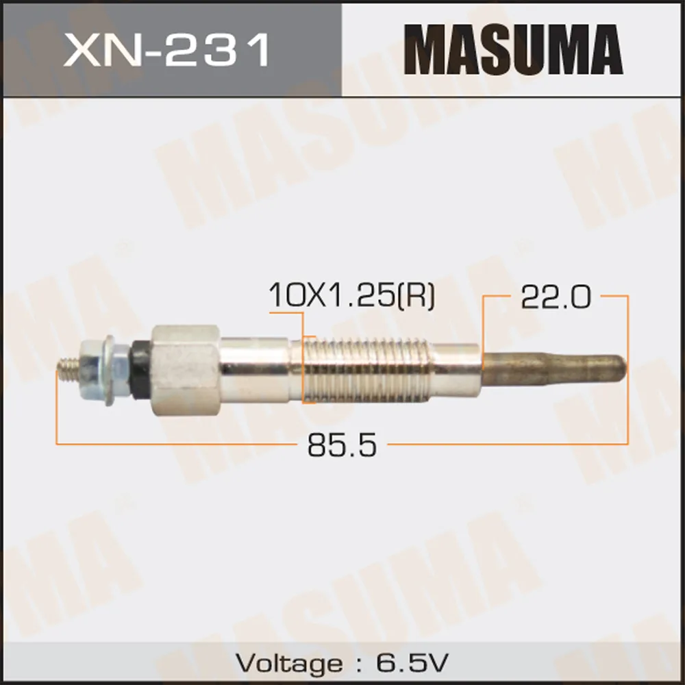Свеча накаливания NISSAN CARAVAN MASUMA XN-231