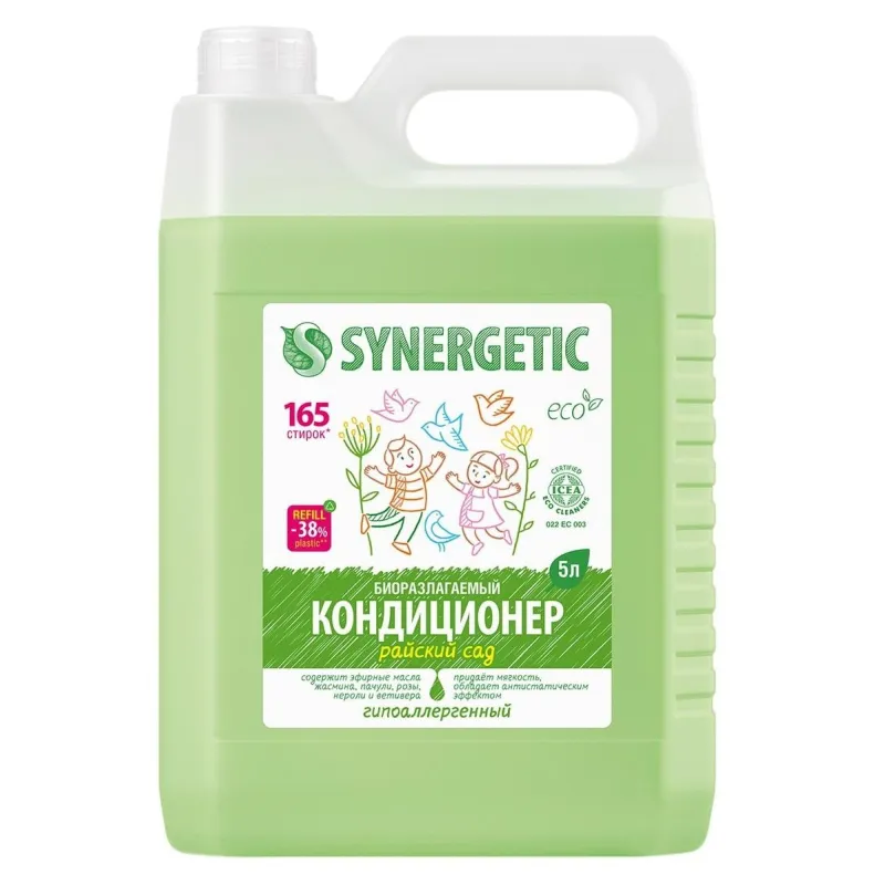 Кондиционер для белья SYNERGETIC Райский сад 5л. 110503 1654159