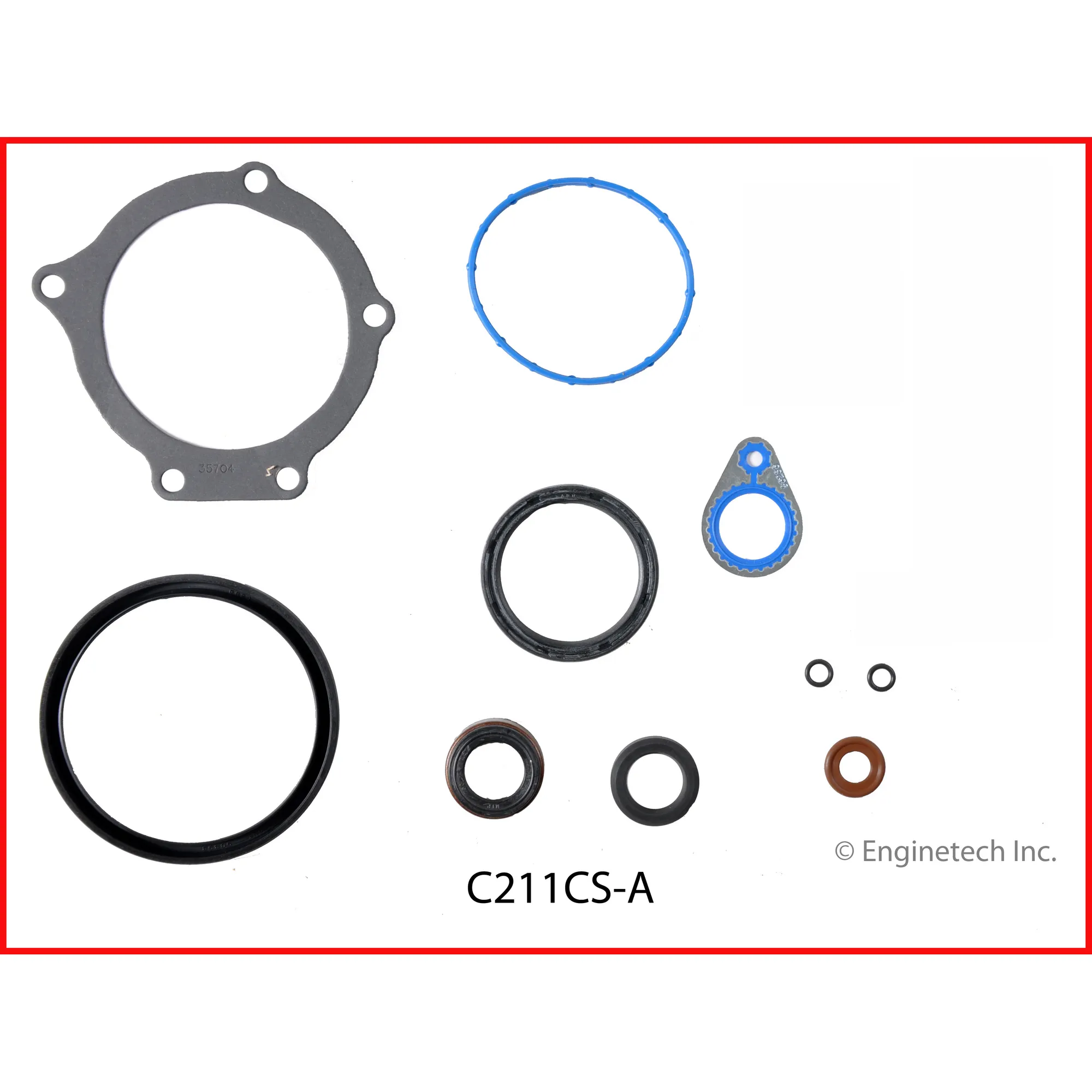 Набор прокладок нижний ENGINETECH C211CSA