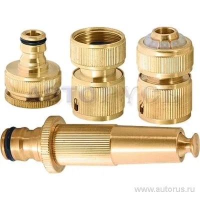 Набор для подключения шланга, латунный PALISAD 65276