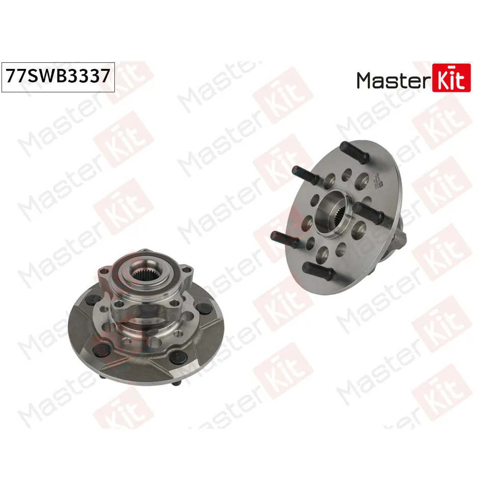 Ступица в сборе с подшипником перед. MASTERKIT 77SWB3337