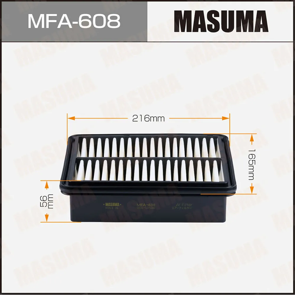 Фильтр воздушный MAZDA CX-3 18- MASUMA MFA608