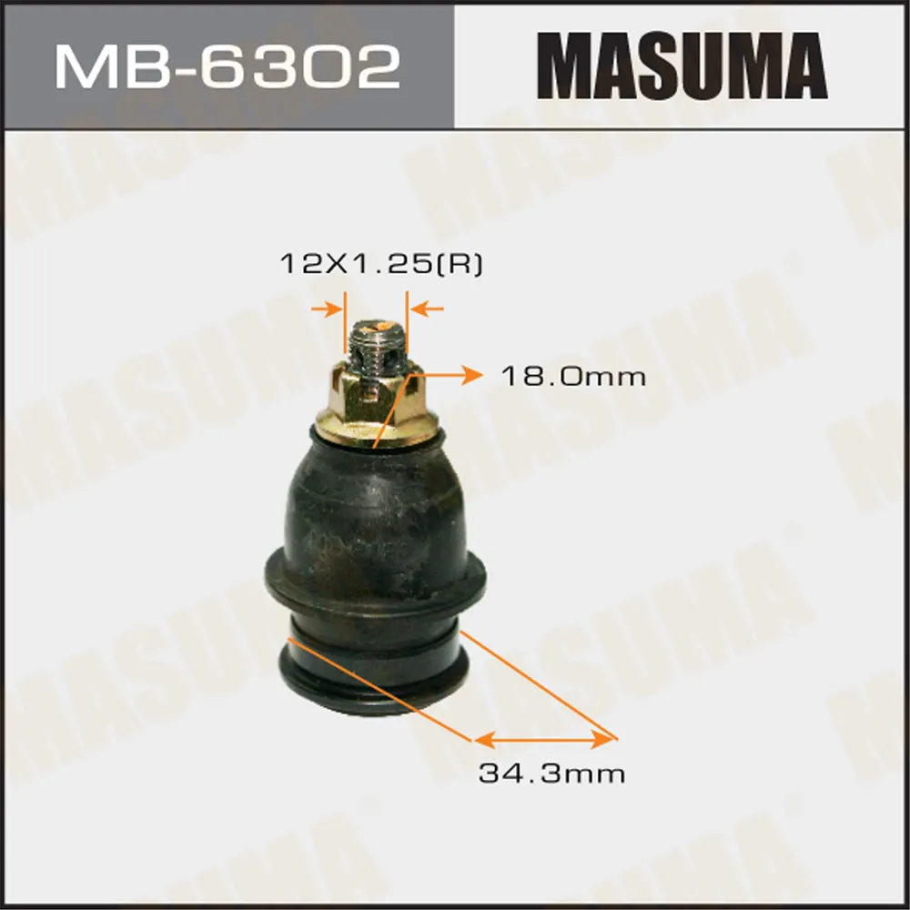 Опора шаровая HONDA CITY MASUMA MB-6302