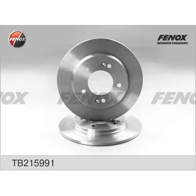 Диск тормозной задний для HYNDAI CRETA 16-> 2.0 (4WD) FENOX TB215991