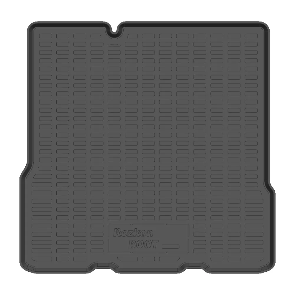 Коврик в багажник Chevrolet Aveo II (T300) 2011-2015 седан пластик Rezkon 5012005200