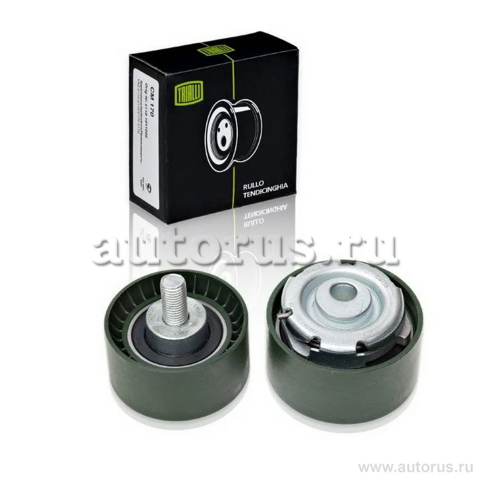Ролики ГРМ для а/м Лада 2170 кмпл. (опор./натяж.) TRIALLI CM 770